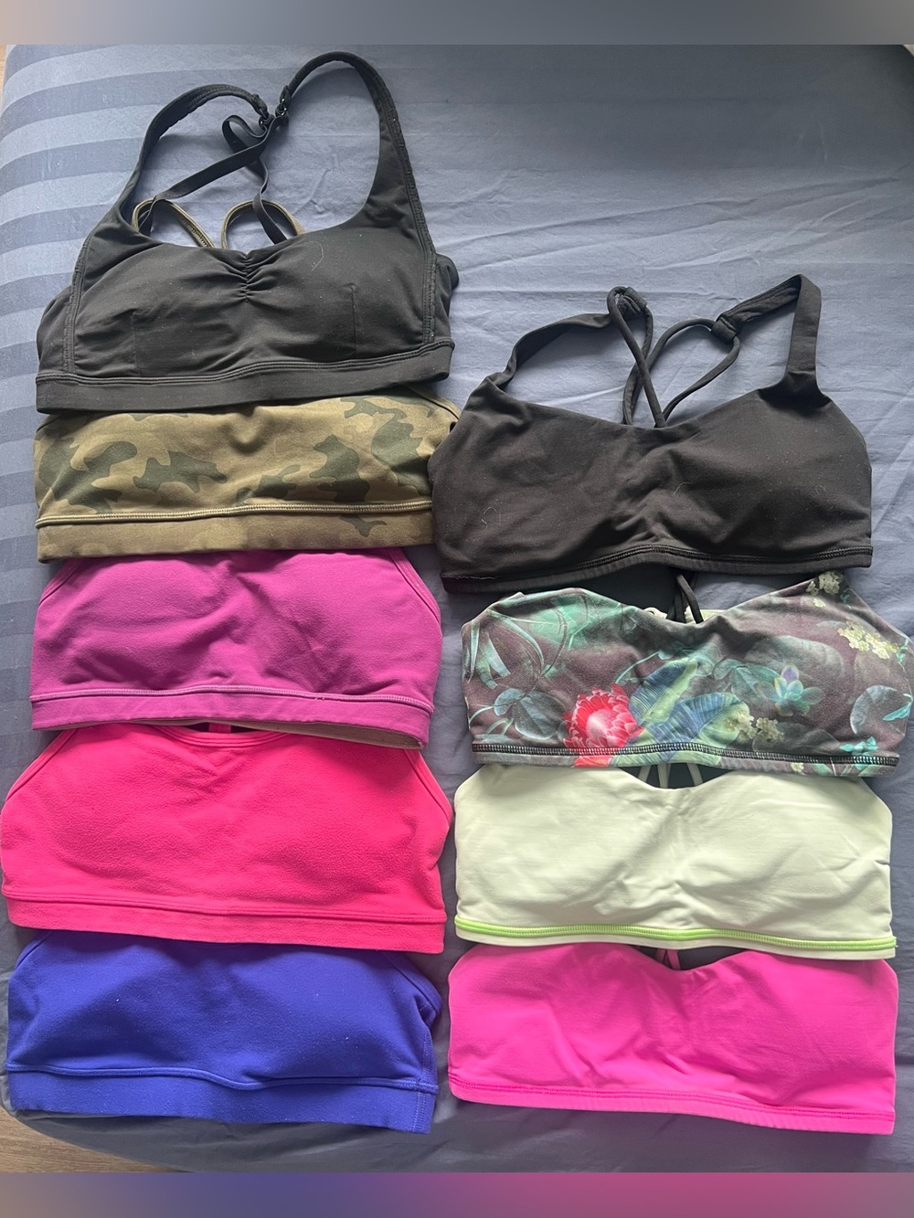 Well-loved Lululemon bras - size 4